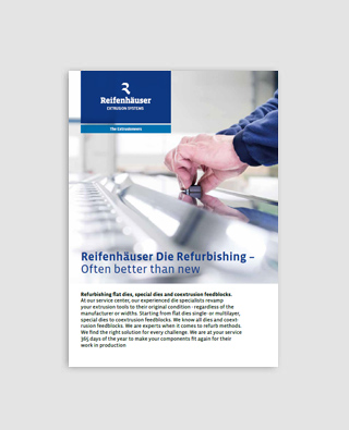 Reifenhäuser Die Refurbishment (EN)